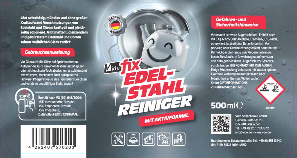 Die 4 besten Anwendungsfälle für Vidofix Edelstahlreiniger: Wo sich die Investition richtig lohnt