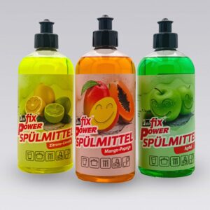 Vidofix Power Spülmittel Mix 3er Vorteilspack