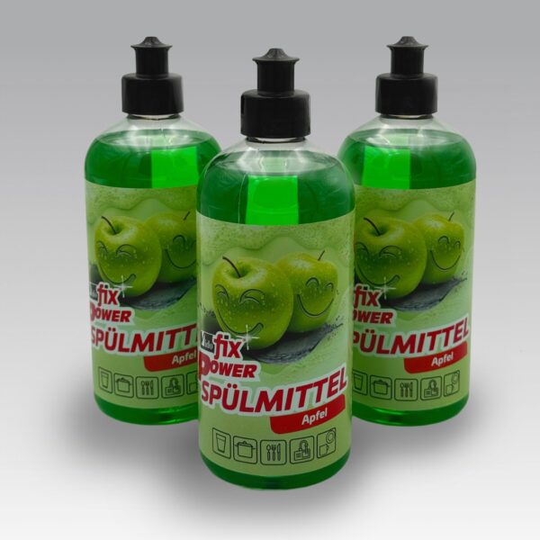 Vidofix Power Spülmittel Apfel 3er Vorteilspack